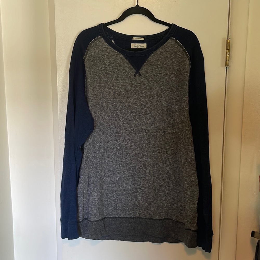 Men’s Lucky Brand size Large long sleeve sweater